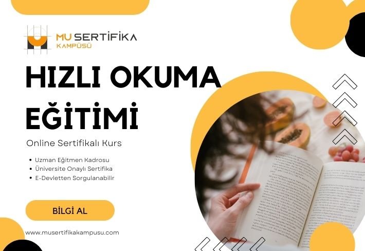 Hızlı Okuma Eğitimi Sertifika Programı